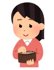 財布からお金を出す人のイラスト